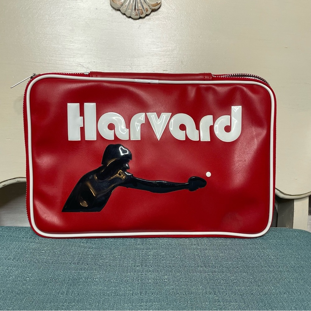 Harvard Table Tennis Paddle Case Red